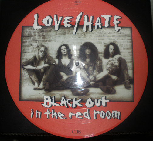 Love/Hate – Black Out In The Red Room (1990, Vinyl) - Discogs