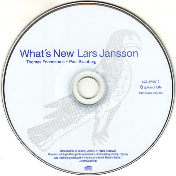 ladda ner album Lars Jansson - Whats New