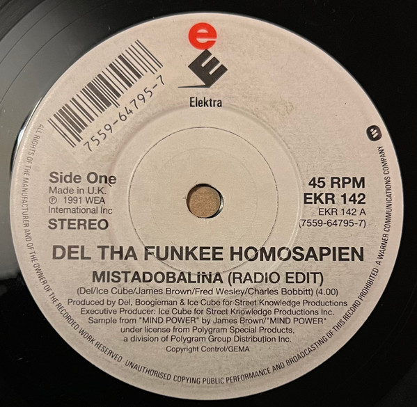 Del Tha Funkeé Homosapien - Mistadobalina | Releases | Discogs