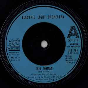 Electric Light Orchestra - Evil Woman album cover