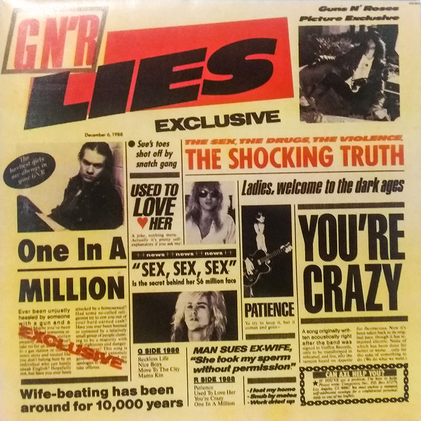 Guns N' Roses – G N' R Lies (AA, CD) - Discogs
