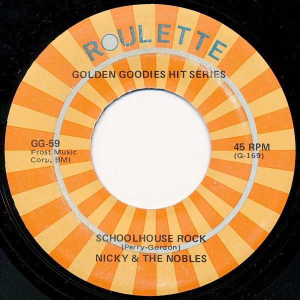 descargar álbum Nicky & The Nobles The Shells - Schoolhouse Rock Sippin Soda