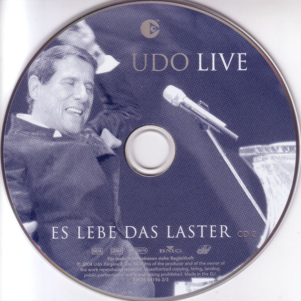 last ned album Udo Jürgens - Udo Live Es Lebe das Laster