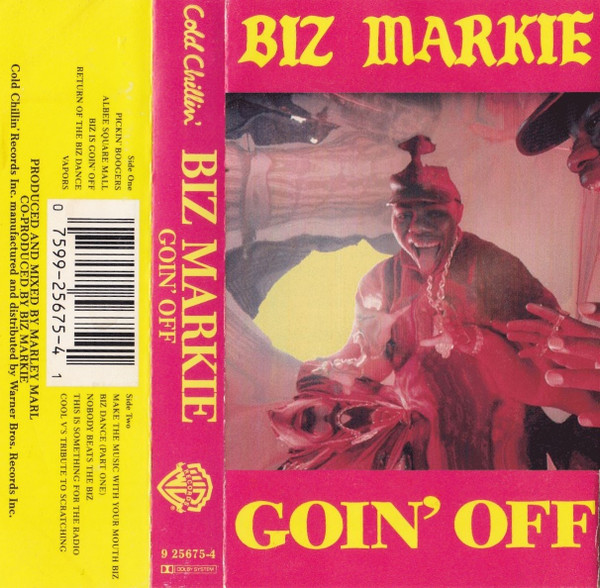 Biz Markie – Goin' Off (1988, SR, Clear Shell, Dolby HX Pro, B NR 