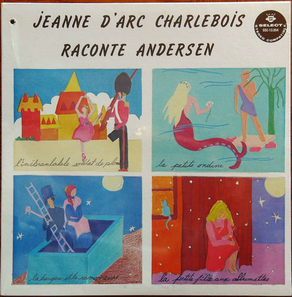 lataa albumi Jeanne D'Arc Charlebois - Raconte Andersen