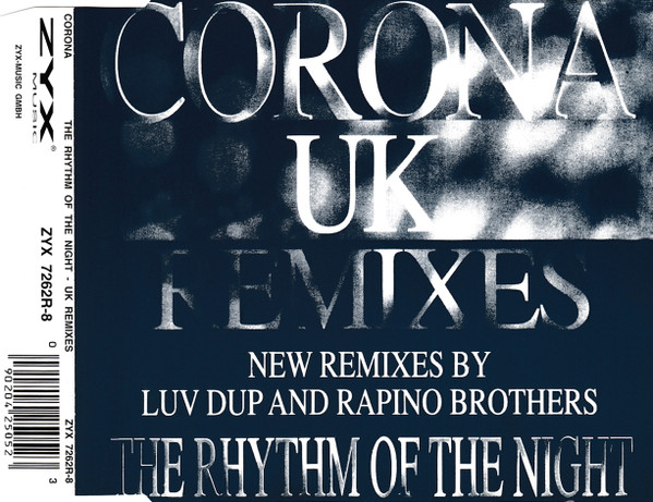 baixar álbum Corona - The Rhythm Of The Night UK Remixes