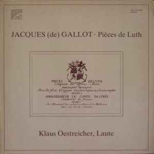 Jacques Gallot - Pièces De Luth album cover