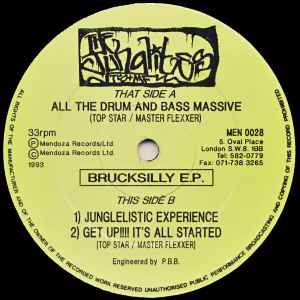The Junglites - Brucksilly E.P. album cover