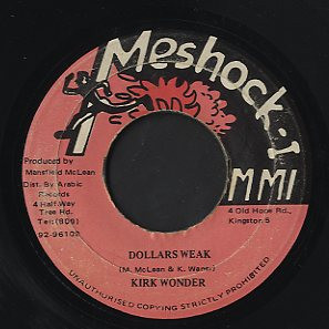 télécharger l'album Kirk Wonder - Dollars Weak