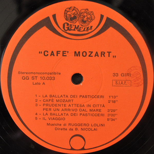 descargar álbum Ruggero Lolini - Cafe Mozart