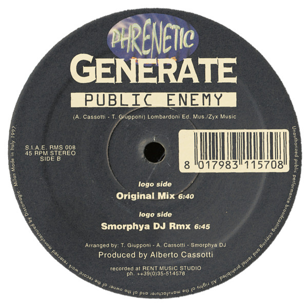 Album herunterladen Generate - Public Enemy