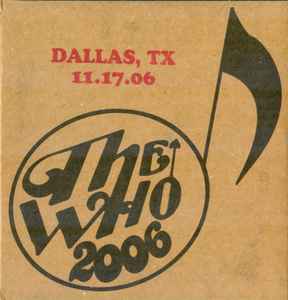 The Who - Dallas, TX  11.17.06