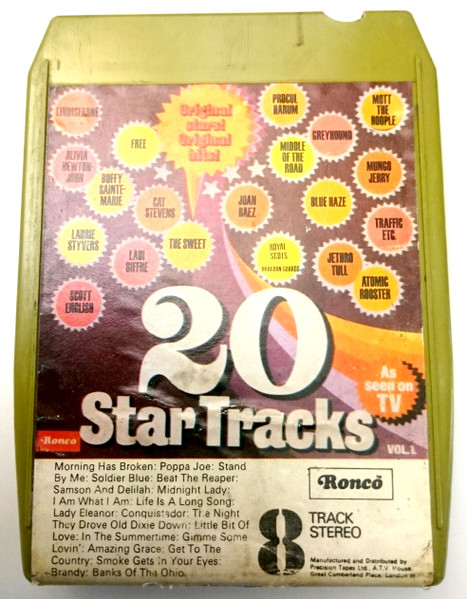 20 Star Tracks Vol. 1 (1972, Cassette) - Discogs