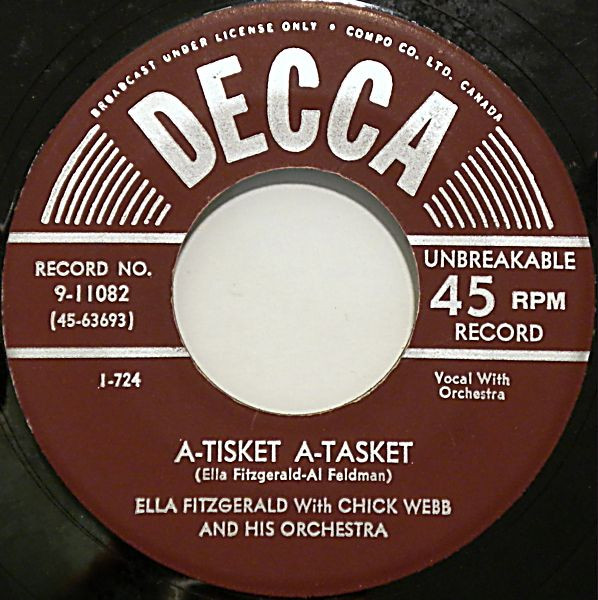 descargar álbum Download Ella Fitzgerald With Chick Webb And His Orchestra - A Tisket A Tasket Undecided album
