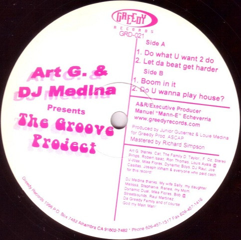 Album herunterladen Art G & DJ Medina - The Groove Project