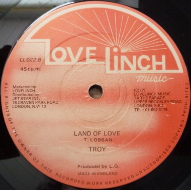 lataa albumi Troy - Love Harmony Land Of Love