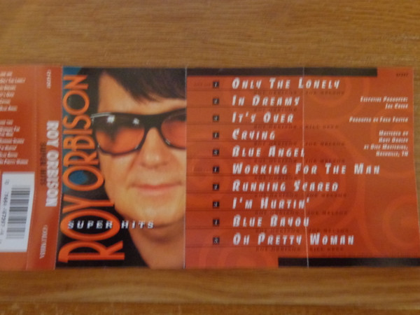 Roy Orbison Super Hits 1995 Cassette Discogs 