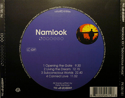 descargar álbum Namlook - Namlook XXI Subconscious Worlds