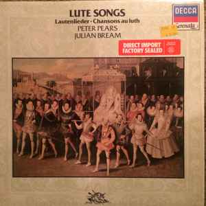 Peter Pears / Julian Bream - Lute Songs Lautenlieder / Chansons au luth