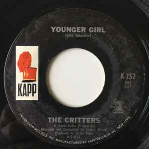 The Critters - Younger Girl album cover