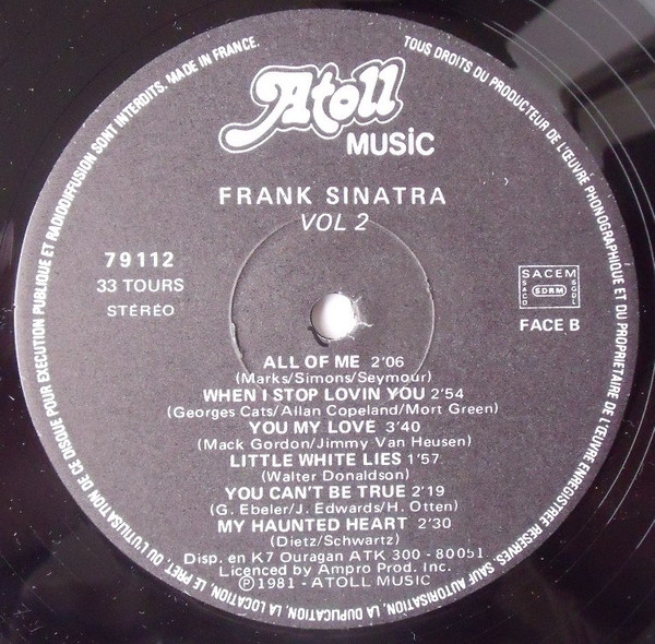 télécharger l'album Frank Sinatra - Collection Portrait De Vol 2