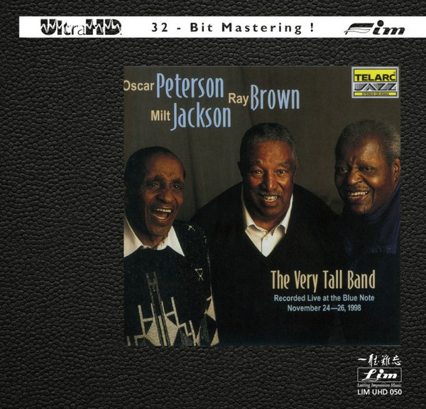 Oscar Peterson, Ray Brown, Milt Jackson – The Very Tall Band (1999, CD) -  Discogs