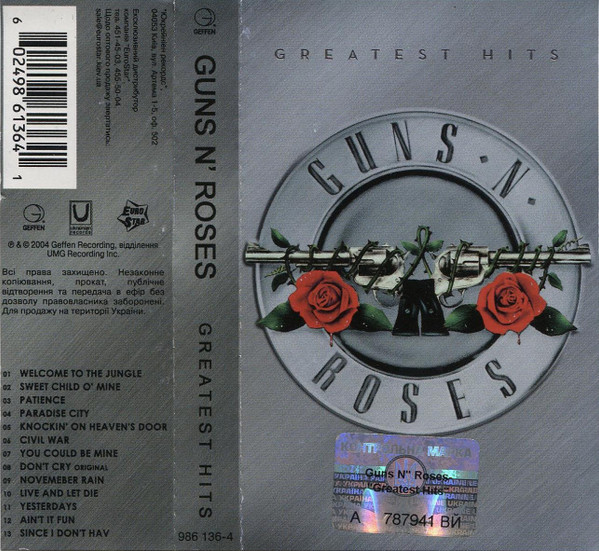 Guns N' Roses anuncia la versión en vinilo de su “Greatest Hits