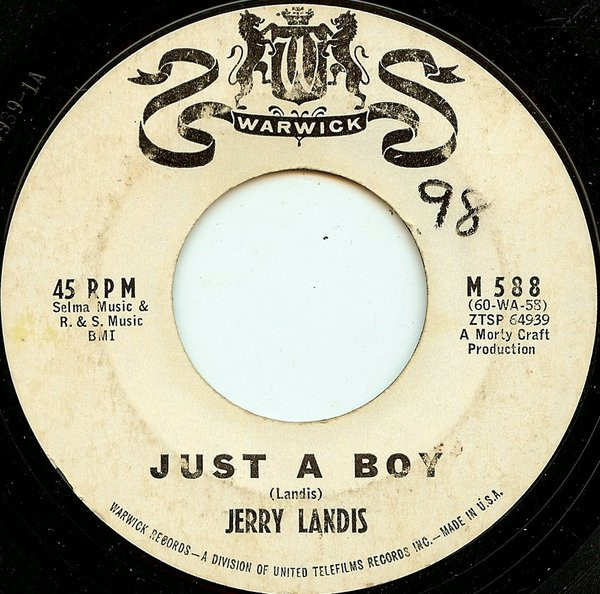 descargar álbum Jerry Landis - Id Like To Be The Lipstick On Your Lips