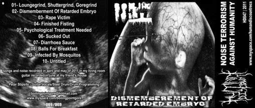 Album herunterladen Boiling Point - Dismemberment Of Retarded Embryo
