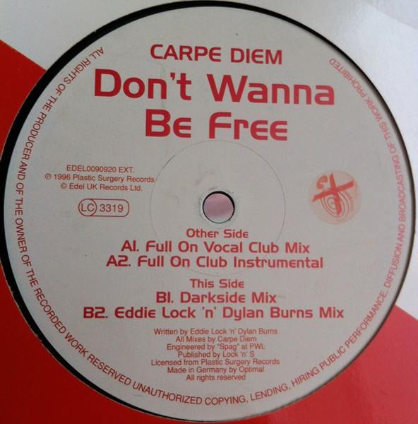 descargar álbum Carpe Diem - Dont Wanna Be Free