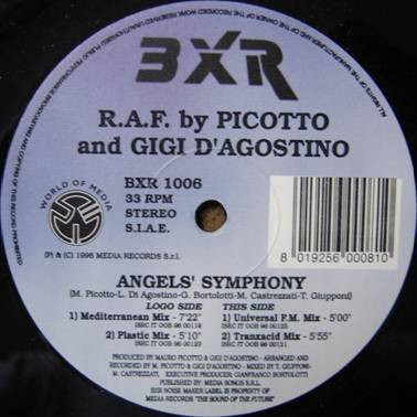 lataa albumi RAF By Picotto And Gigi D'Agostino - Angels Symphony