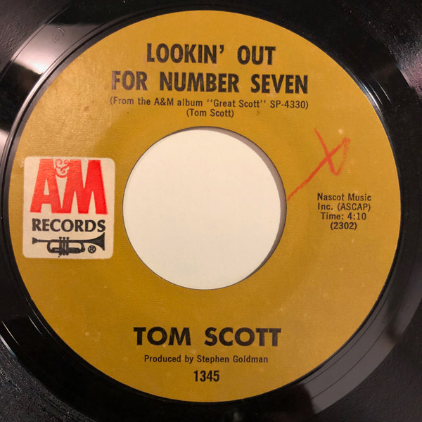 ladda ner album Tom Scott - Lookin Out For Number Seven