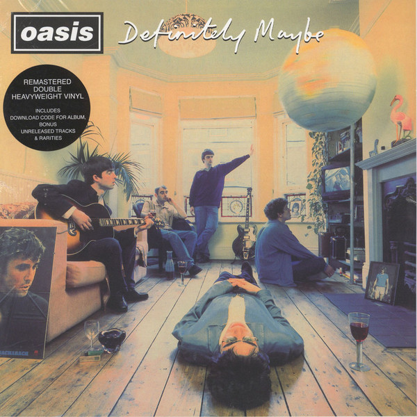 オアシス Oasis Definitely Maybe レコード UKオリジナル-