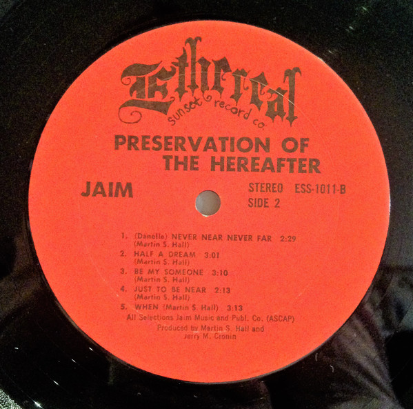 descargar álbum Jaim - Preservation Of The Hereafter