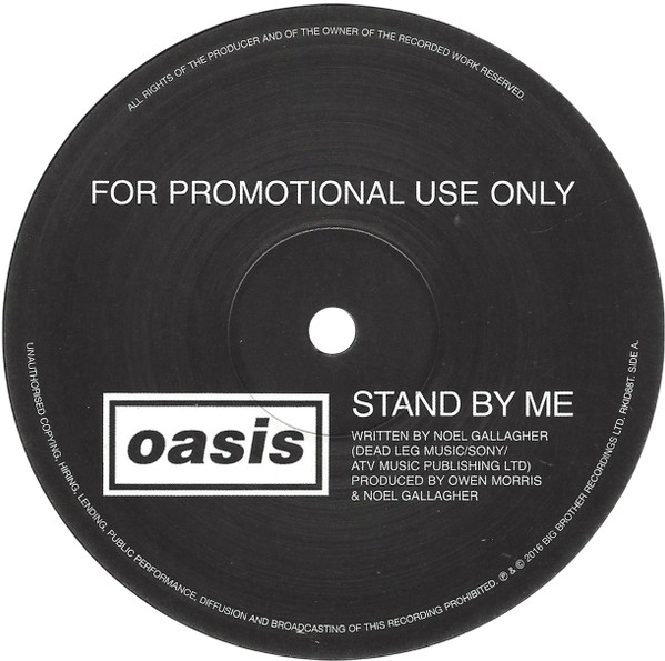 UK-original Stand By Me (Analog) Oasis CRE 278T アナログレコード