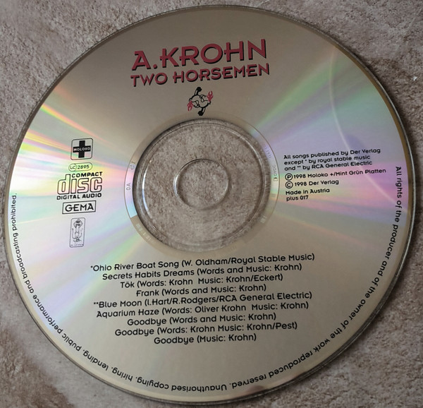 Album herunterladen AKrohn & Two Horsemen - A Krohn Two Horsemen