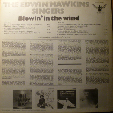 Album herunterladen The Edwin Hawkins Singers - Volume 2 Blowin In The Wind
