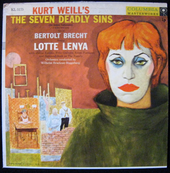 Lotte Lenya – Kurt Weill's The Seven Deadly Sins (1957, Vinyl