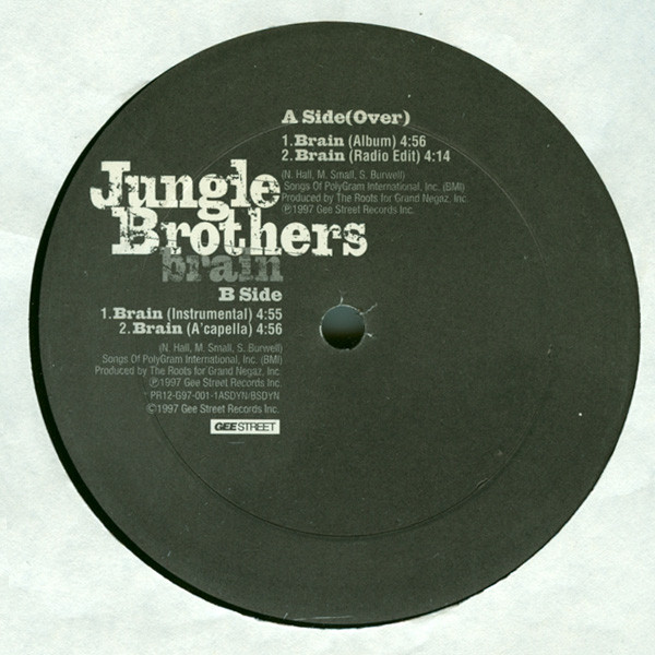 Jungle Brothers – Brain (1997, Vinyl) - Discogs