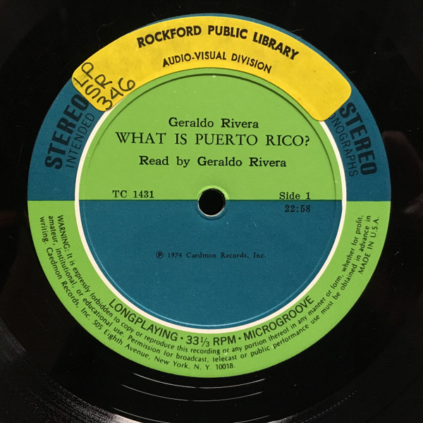 last ned album Geraldo Rivera - What Is Puerto Rico And Miguel Robles So Far