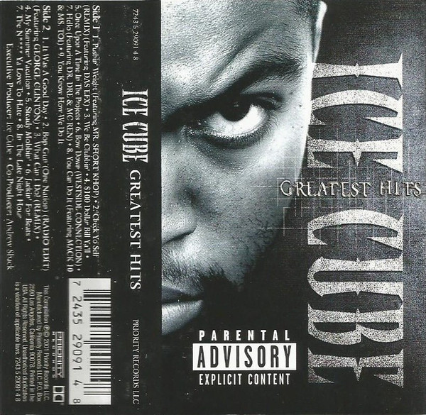 Ice Cube – Greatest Hits (2001, Cassette) - Discogs