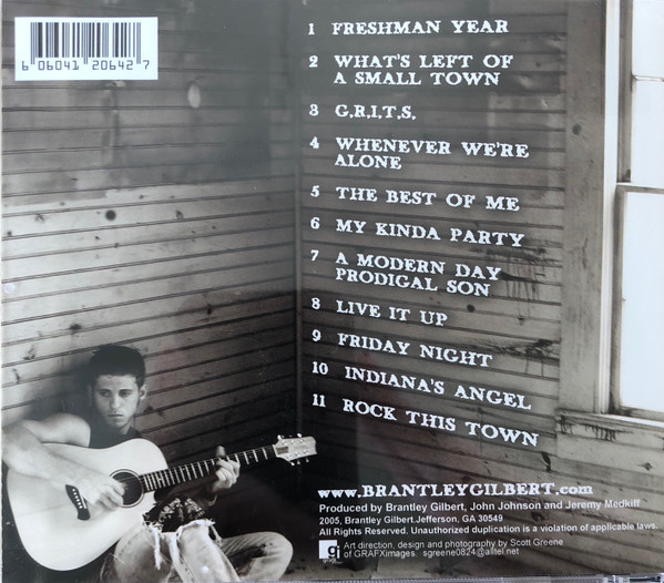 Brantley Gilbert – A Modern Day Prodigal Son (2009, CD) - Discogs