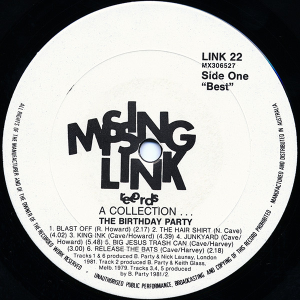 Album herunterladen The Birthday Party - A Collection