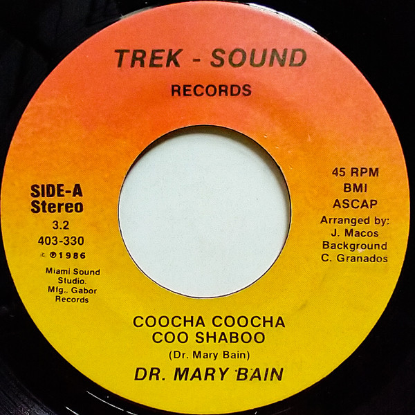 Dr. Mary Bain Coocha Coocha Coo Shaboo 1986 Vinyl Discogs