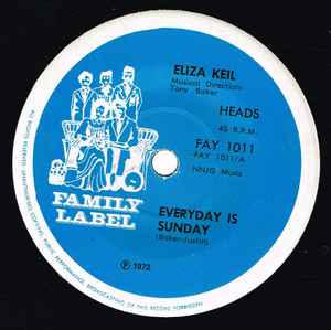Eliza Keil - Everyday Is Sunday album cover