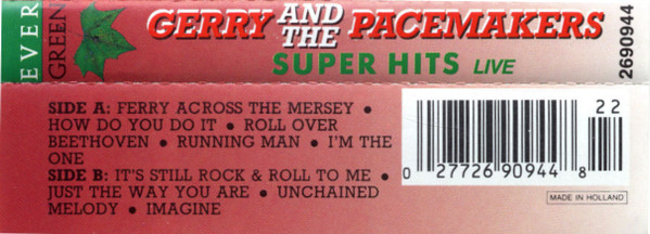 ladda ner album Gerry And The Pacemakers - Super Hits Live