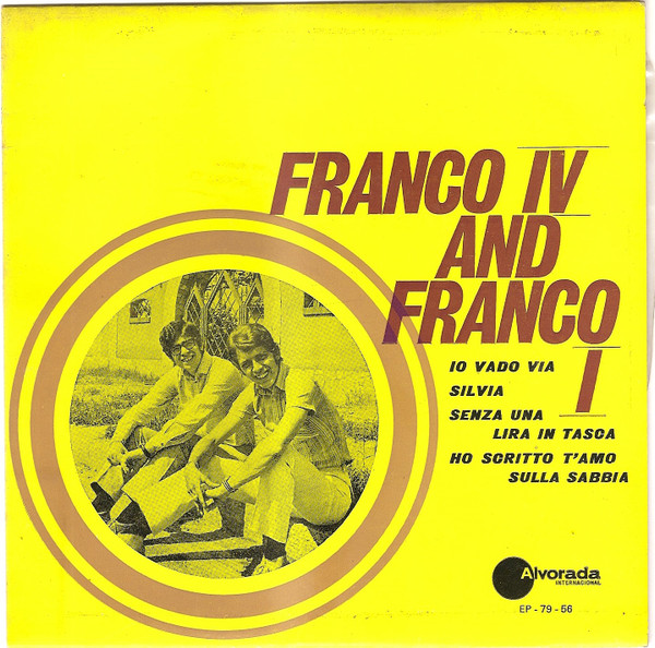 descargar álbum Franco IV E Franco I - Io Vado Via