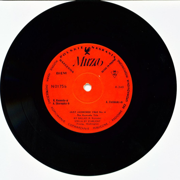 ladda ner album The Komeda Trio - Jazz Jamboree 1960 Nr 4