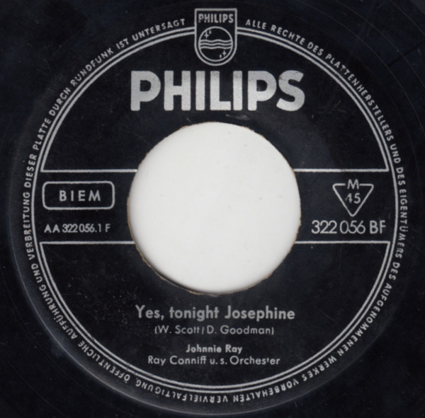 Not tonight, Josephine” to “Yes tonight, Josephine”