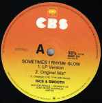 Cover of Sometimes I Rhyme Slow, 1992, Vinyl